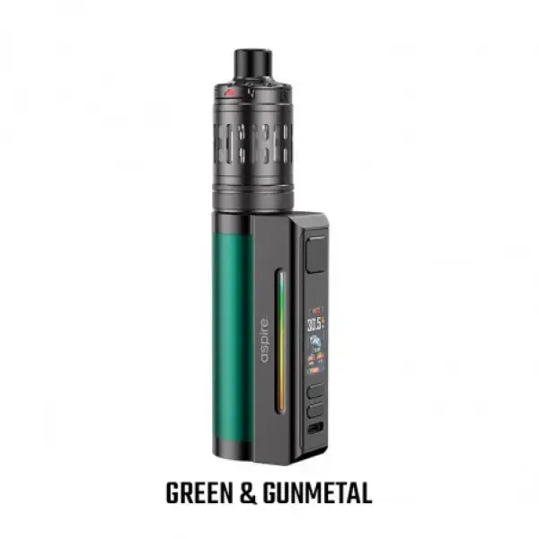 Kit Zelos M80 et Clearomiseur Nautilus 3SR - Green & Gunmetal - Kit Complet