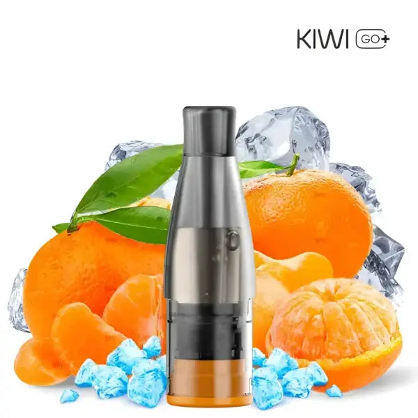 Cartouches Kiwi GO PLUS - Tangerine Ice - Kiwi Vapor | Pack x2 - Purevape.ch