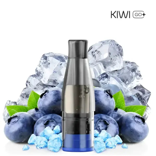 Cartouches Kiwi GO PLUS - Blueberry Ice - Kiwi Vapor | Pack x2 - Purevape.ch