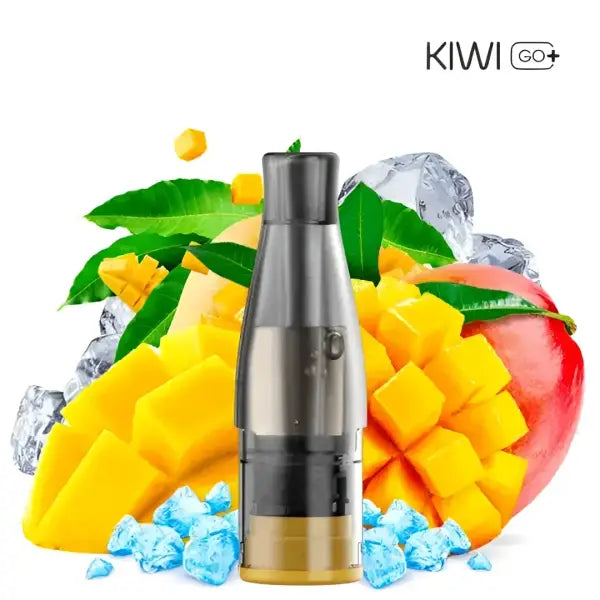 Cartouches Kiwi GO PLUS - Mango Ice - Kiwi Vapor | Pack x2 - Purevape.ch