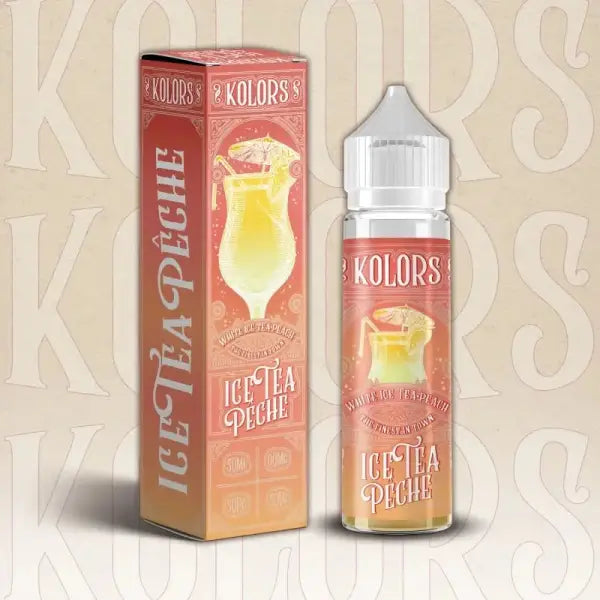 E-Liquide Ice Tea Pêche Kolors - 50ml - Purevape.ch