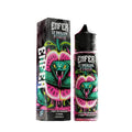 E-liquide La Dragon d'ENFER 50ml par Enfer avec illustration de dragon, saveur fruitée, sans nicotine, flacon de 50 ml.