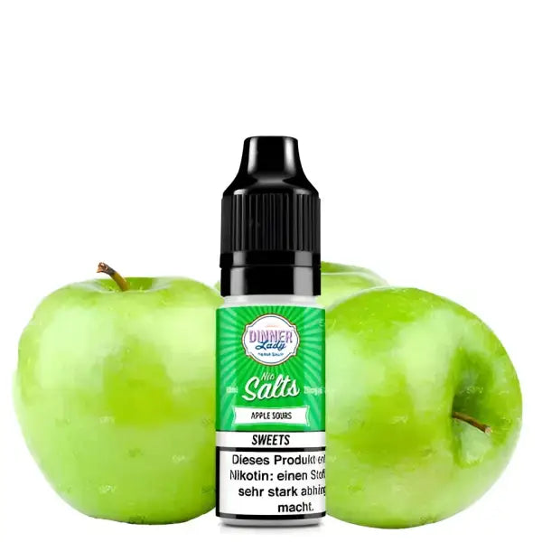 Apple Sours - Sels de nicotine - Dinner Lady | 10 ml - Purevape.ch