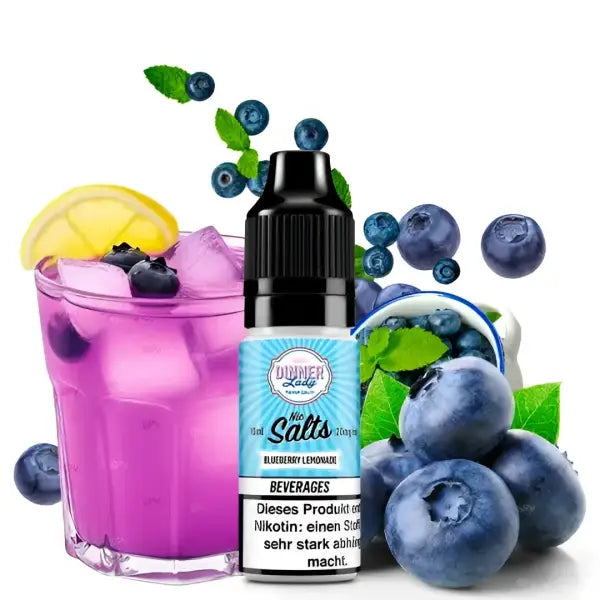 Blueberry Lemonade - Sels de nicotine - Dinner Lady | 10 ml - Purevape.ch