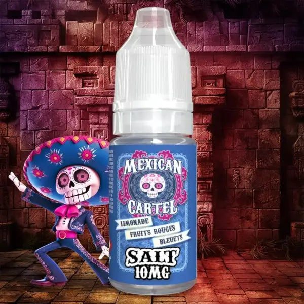 Limonade Fruits Rouges Bleuets Salt Mexican Cartel - 10/20mg - Purevape.ch