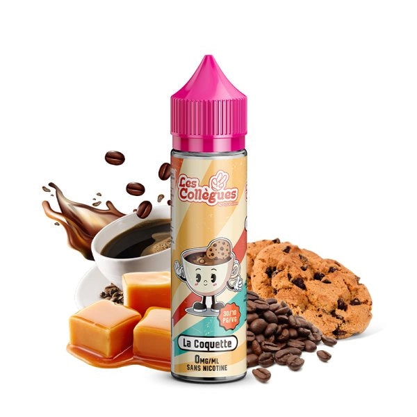 La Coquette 0mg 50ml - Les Collègues by Liquidarom - Purevape.ch