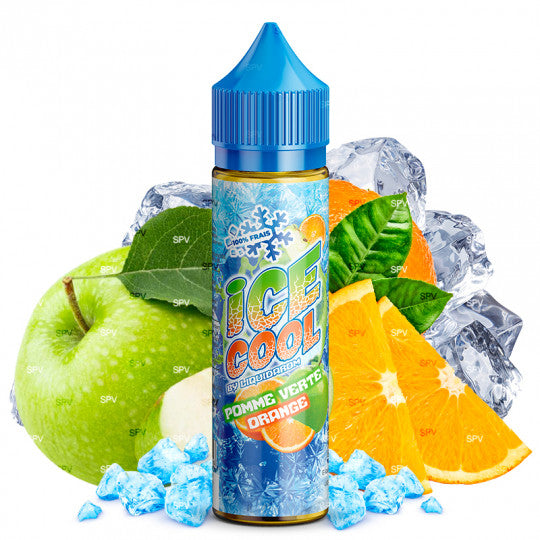 Pomme Verte Orange - Ice Cool by LiquidArom | 50 ml - Purevape.ch