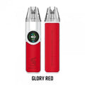 Kit de pods OXVA Nexlim Glory Red pour aventuriers, comprenant un pod robuste et élégant pour vape en extérieur.