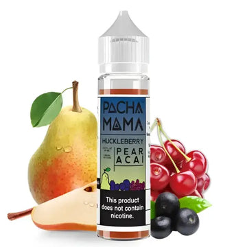 E-liquide Huckleberry Pear Acai - Shortfill Format - Pachamama by Charlie's Chalk Dust | 50ML - Purevape.ch