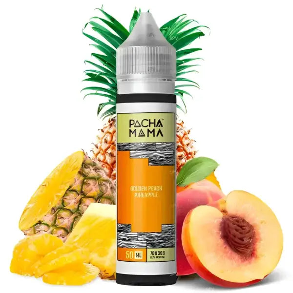 Golden Peach Pineapple - Pachamama by Charlie's Chalk Dust | 50 ml in 60 ml - Purevape.ch