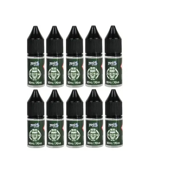 Pack 10x Booster de Nicotine 30/70 - 10ml 20mg Tribal Boost - Tribal Force Tribal Force