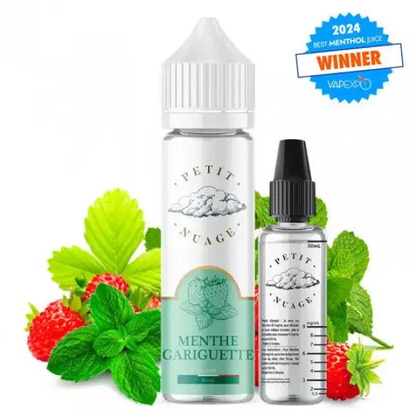 E-Liquide Menthe Gariguette - Petit nuage | 60ml - Purevape.ch
