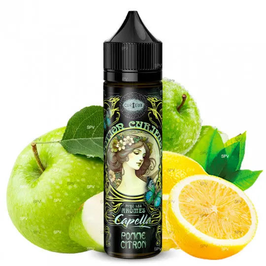 Pomme Citron (arômes Capella) - Potion Curieuse by Curieux | 50 ml - Purevape.ch