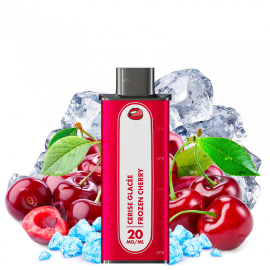 Cartouche Cerise Glacée pour Le Pod Slim de Pulp, cartouches de e-liquide saveur cerise rafraîchissante.