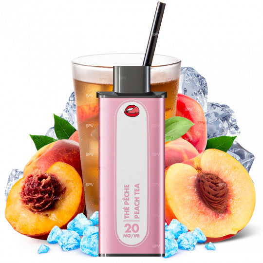 Cartouche de thé pêche Le Pod Slim par Pulp, cartouches vaporisateur pour e-cigarette, saveur fruitée et rafraîchissante.