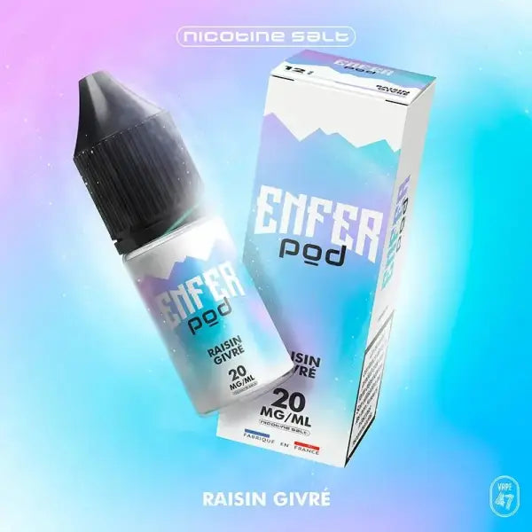 Raisin Givré Salts Enfer Pod - 10/20mg - Purevape.ch