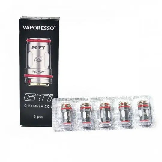Résistances GTi Mesh - Vaporesso | Pack x5 - Purevape.ch