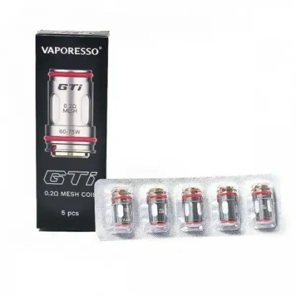 Résistances GTi Mesh - Vaporesso | Pack x5 - Purevape.ch