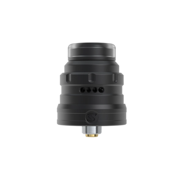 Atomiseur reconstructible San Mini RDA de San Indonesia x Gerobak Vapor avec détails visibles et design compact.