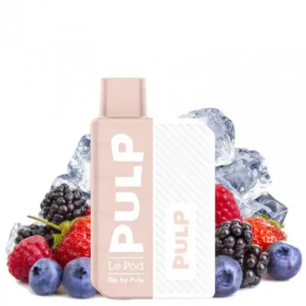 Starter Kit Fruits Rouges Glacés - Le Pod Flip by Pulp - Purevape.ch