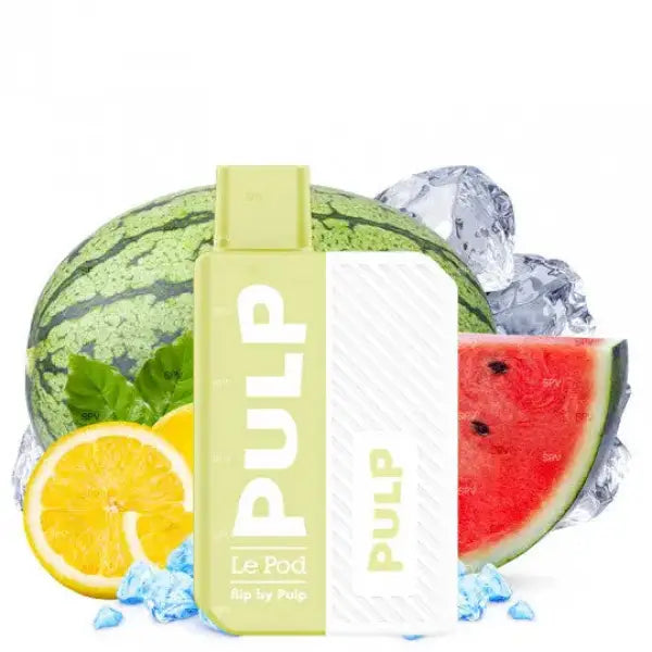 Starter Kit Pastèque Citron Glacés - Le Pod Flip by Pulp - Purevape.ch