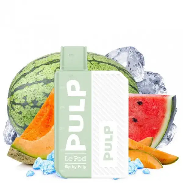 Starter Kit Pastèque Melon Givrés - Le Pod Flip by Pulp - Purevape.ch