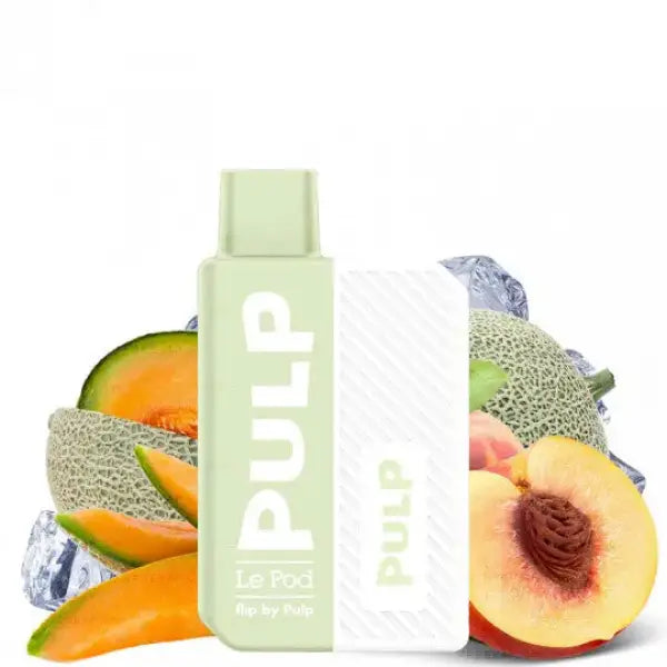 Starter Kit Pêche Melon Glacé - Le Pod Flip by Pulp - Purevape.ch