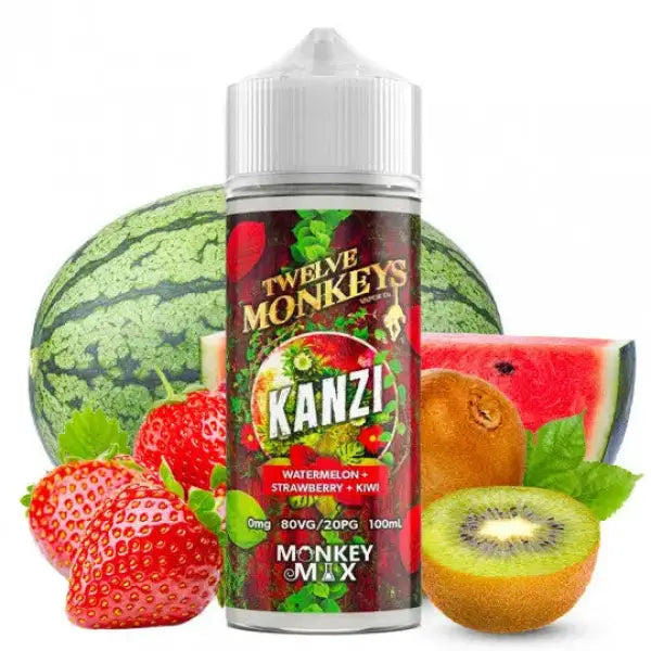 E-liquide Kanzi - Twelve Monkeys | 100ml - Purevape.ch