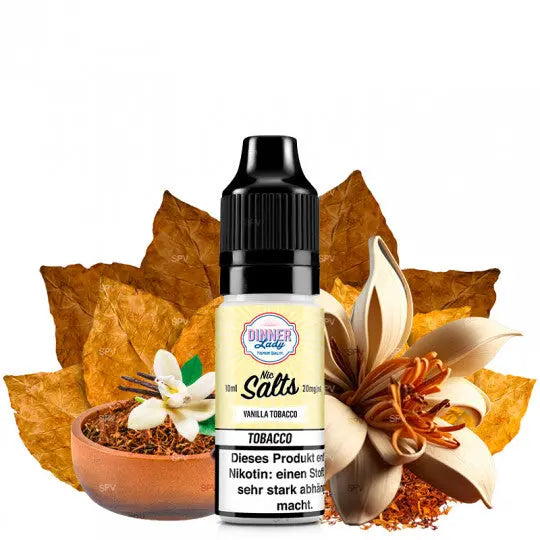 Vanilla Tobacco - Sels de nicotine - Dinner Lady | 10 ml - Purevape.ch