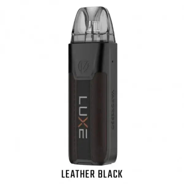 Luxe XR Max Kit Complet Vaporesso Résistances GTX Dual Mesh - Dark Black Leather - Kit Complet
