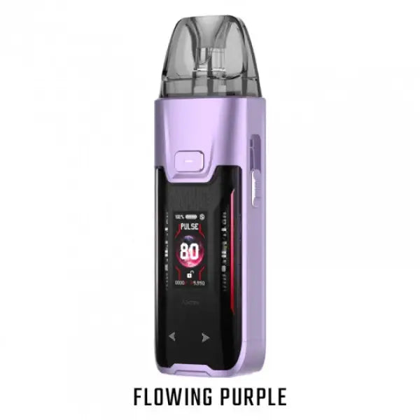 Luxe XR Max Kit Complet Vaporesso Résistances GTX Dual Mesh - Flowing Purple - Kit Complet
