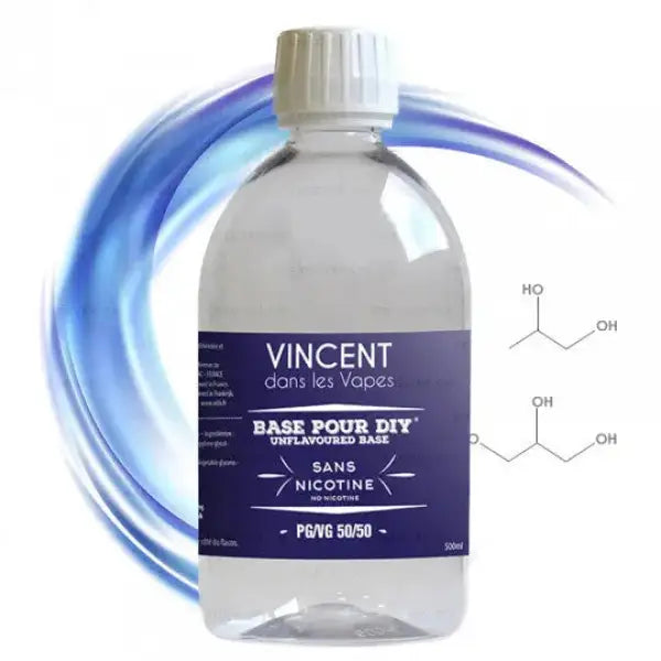 Base sans nicotine - VDLV | 500ml - Purevape.ch