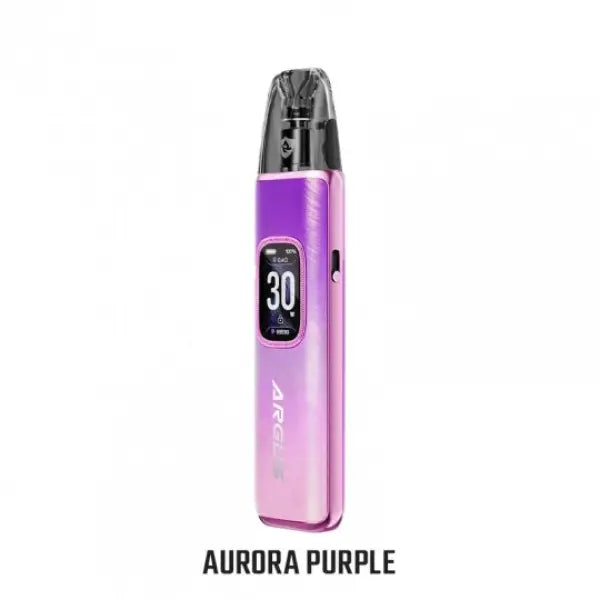 Pod Voopoo Argus G3 avec remplissage supérieur, design diamant rose, pour cigarette électronique.