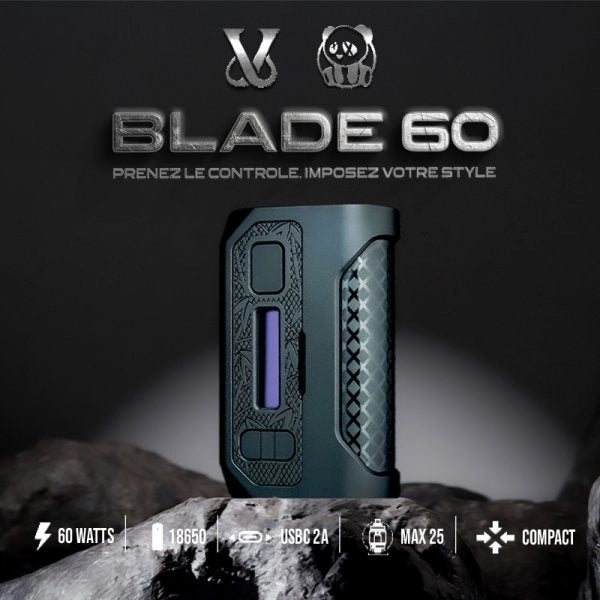 Mod Blade DNA60 - Vypers Vapes X Wick'd - Purevape.ch